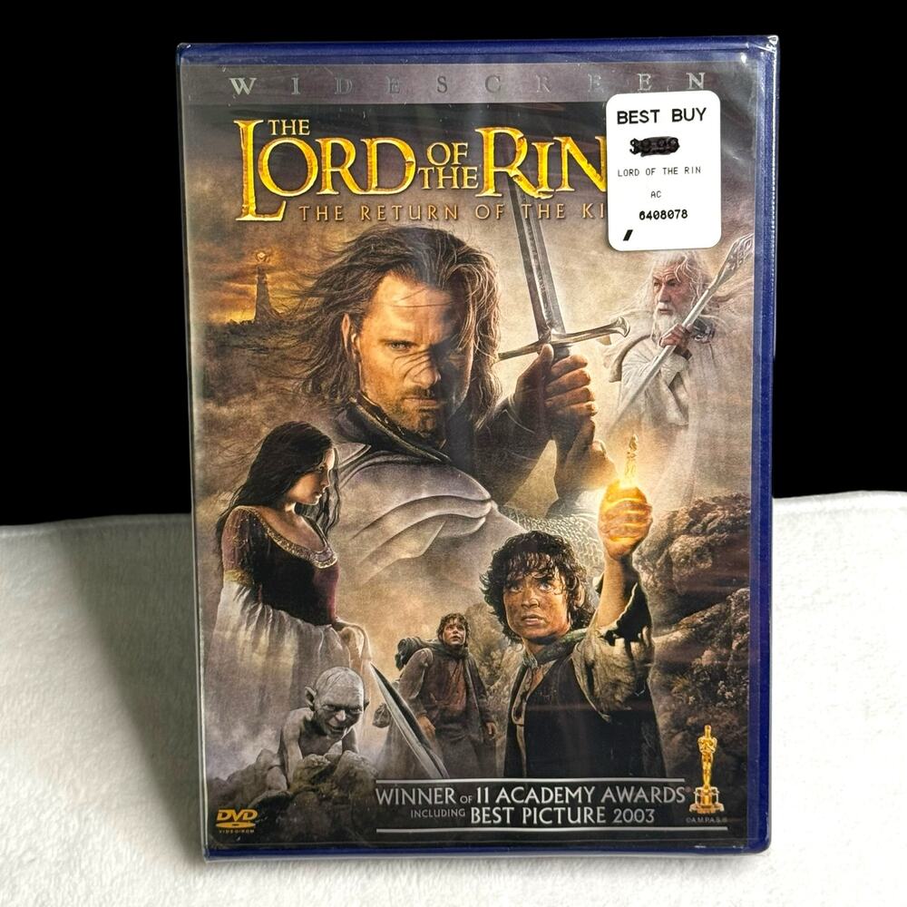 Lord of the Rings Return of the King DVD Widescreen 2-Disc Set NEW Sealed‎ LOTR